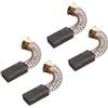 QUARKZMAN 4Pz Spazzole di Ricambio per Utensili Elettrici YD6-11-19 Carbonio Spazzola 19x11x6mm Spazzole per Motore in Carbonio Potenza Attrezzo per Elettrico Martello Trapano Motore