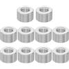 PATIKIL M4 Distanziali in Alluminio, 10pz Distanziali Metallici in Alluminio 4,2mm ID x 8mm OD x 5mm L Distanziali Alluminio a Vite Separata Rotondi per Viti 5/32 M4