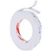 PATIKIL 2m/6.6ft Sigillatura Schiuma Nastro, 1.5cm Largo 5mm Spessore Singolo Adesivo Paraspifferi Striscia Guarnizione Porta Gommapiuma per Finestra Isolamento, Bianco