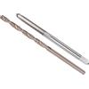 CoCud Set Punte Trapano e Contatto, 4-40 UNC Tocca Filettatura 2.2mm Diametro Punta, Macchina Rubinetto per Vite & Torsione Punta Trapano Utensile Bit, 1 set