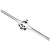 CoCud Matrice Stock Chiave, Adatto M4.5-M6 / 8mm-20mm (OD Rotondo Matrici, Cromato Placcato Regolabile Fustella Maniglia Supporto per Macchina Filettatura Riparazione, 1pz