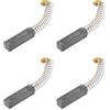 PATIKIL Carbonio Spazzole Spazzola di Carbone di Ricambio 20x5x5mm per Motori Elettrici Potenza Strumento Angolo Smerigliatrice Tavolo Ricambio Parte Riparazione, 4pz