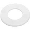 PATIKIL Flangia Divisa a Parete, 64mm Copriforo con Piastra Autoadesiva Rotonda in ABS Copri Tubi Termosifoni Copertura per Decorazione Rubinetto Tubo Acqua Bagno Cucina, Bianco