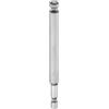 QUARKZMAN Punte Cacciavite Magnetica a Sfere 8mm (H8.0) Dimensione 1/4 Asta Esagonale 100mm (4) Lunghezza Punte Testa Sferica Magnetica Acciaio S2 Metriche
