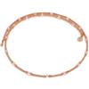 Vestopazzo Micro Rose Gold Choker Sfere Mix Cristalli
