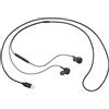 Samsung auricolari ‎EO-IC100 con connettore di tipo USB-Type C, suono AKG, Nero
