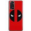 BABACO Ert Group custodia per cellulare per Xiaomi REDMI NOTE 11S 4G / REDMI NOTE 11 4G originale e con licenza ufficiale Marvel, modello Deadpool 004 adattato alla forma dello smartphone, custodia in TPU
