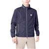 ARMANI EXCHANGE Lightweight Zip-up Hooded Windbreaker Jacket 8NZB07, Giacca a vento Uomo, Blu (Navy Blazer), S