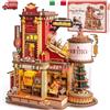 ROKR Modellismo kit costruzioni PUZZLE 3D LEGNO Carillon da costruire Musica e LED