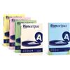 Favini Carta colorata A3 Favini Rismacqua (90 gr) assortiti - tinte tenui - risma 300 fogli