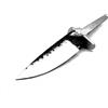 LAMA ACCIAIO BALESTRA COLTELLO LAMA FISSA FAI DA TE GREZZO BLANK BLADE CACCIA