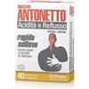 CHIESI FARMACEUTICI SpA Digestivo antonetto acidita' e reflusso crema al limone 40 compresse masticabili - DIGESTIVO ANTONETTO - 970435703