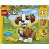 LEGO 31382 Creator Adorabili animali: cagnolino giocoso