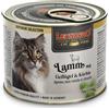 Leonardo Superior Selection Cibo Umido per Gatti - 6x200 gr - Agnello e Pollame