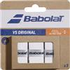 Babolat Overgrip VS Original X3, Colore Bianco Nero