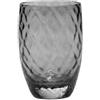 Zafferano 38 cl - Losanghe Bicchiere Acqua in Vetro Soffiato - Set 6 Pezzi
