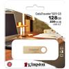 Kingston Chiave USB Kingston 128GB 220MB/s Metal USB 3.2 Gen 1 DataTraveler SE9 G3