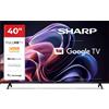 Sharp Smart TV 40 Pollici LED FHD Google TV Classe E 40HF2265E Sharp
