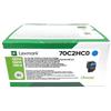 Lexmark TONER ORIGINALE LEXMARK CS310 CS410 CS510 70C2HC0 CIANO 3K