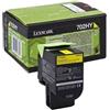Lexmark TONER ORIGINALE LEXMARK CS310 CS410 CS510 70C2HY0 GIALLO 3K