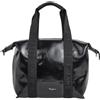 Pepe Jeans Borsa Chelsea Glossy da donna, nero (nero), taglia unica, Nero (Black), Taglia unica