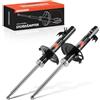 Frankberg 2 ammortizzatori anteriori da 570 mm a pressione di gas | 485100H010; Compatibile con: 23:07 PN, C1 PM PN, Aygo B4, Aygo B1, 108, C1 II PA PS