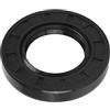 QUARKZMAN 35 x 62 x 10mm TC Olio Sigillo x Gomma Doppio Labbro per Moto Alberi Motore e Pompe Idrauliche, [Nero]