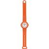 Hip Hop, Collezione Hero.Dot, Orologio Donna Apricot Crush, Cinturino in Silicone Soft Touch Intercambiabile, Pratica Chiusura, Lunetta Bianca, Numeri Neri, Cassa 34 mm, Movimento al Quarzo, Arancione