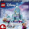 LEGO 43281 Disney Princess Castello di ghiaccio di Elsa e avventura sulla neve