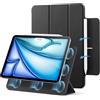 ESR Cover per iPad Air 11 M4/M3/M2 (2026/2025/2024), iPad Air 5a/4a Gen (2022/2020), Custodia Magnetica con Supporto Trifold, Aggancio Magnetico, Auto Attivazione/Standby, Nero