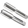 CoCud Mano Filettatura Maschi, M12 x 1.25 Filettatura, Metrico Lega Utensile Acciaio Vite Maschiatura Conicità Inferiore Maschiatura - (per Macchina Filettatura Riparazione), 1 paio