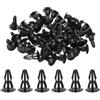 PATIKIL Distanziatore Supporto PCB, 100pz 3,5mm/0,14 Altezza di Supporto Standoff PCB Isolamento Scheda Colonna Testa Rotonda Supporto in Plastica per Scheda PCB PC, Nero