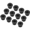 QUARKZMAN 20pz Occhielli in Gomma Diametro Montaggio 6,5mm ID 4,5mm H 6mm Guarnizioni Nere Protezione Passacavi in Gomma per Cavi Tubi