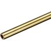 QUARKZMAN Ottone Tubo 5mm OD 1mm Muro Spessore Rotondo Tubo Tubatura | 250mm Lunghezza, per Industria Fai Da Te Progetti