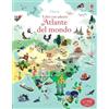Usborne Atlante del mondo. Con adesivi. Ediz. illustrata