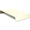 Copri Fornelli da Cucina 56,5x30x7,5 cm in Ferro Lisa Luxury Plan Plus Bianco