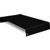 Copri Fornelli da Cucina 56,5x30x7,5 cm in Ferro Lisa Luxury Plan Plus Nero