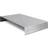 Copri Fornelli da Cucina 56,5x30x7,5 cm in Acciaio Inox Lisa Luxury Plan Plus