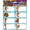 Grupo Erik Marvel Groot Etichette Adesive 8x4 cm | Colorate per Scuola