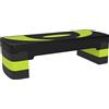 HOMCOM Step Fitness da Aerobica, Stepper Regolabile a 3 Altezze 10-15-20 cm per Allenamento a Casa e Palestra, Verde e Nero | Aosom Italy