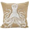 SARO LIFESTYLE Neptunian Collection - Cuscino imbottito in piuma d'octopus, 50,8 cm
