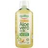 Equilibra Integratori Alimentari, Buon Aloe Vera 95%, Integratore Aloe Vera da Bere Puro o Diluito, Aloin Free, Detox, Pura Polpa, Senza Aggiunta di Acqua, con Succo di Pesca, Senza Glutine, 1 Litro