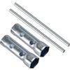 CoCud Chiave a Bussola per Candele d'Accensione a Doppia estremità per Moto, 16-18mm, Bussola a Lunga Portata con Asta - (Applicazioni: per Automobili), 2 Pezzi
