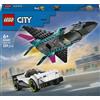 LEGO 60489 City Jet contro Auto sportiva