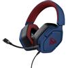 Trust Cuffie Trust GXT492SM Carus Super-Man a padiglione per Gaming 3.5mm con microfono Blu/Rosso [25739]
