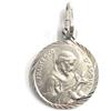 De Bussy Medaglia di San Francesco d'Asis in argento sterling 14,5 mm, Argento