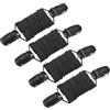 QUARKZMAN 4pz Vestito Stringere Clip Maglione Clip Scialle Cardigan Nero