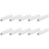 QUARKZMAN 10pz Chiave a Piuma Estremità Rotonda, 3x3x18mm Chiavette Elastiche Acciaio Inossidabile Professionale Chiavetta Parallela per Albero Trasmissione per Industria Meccanica Fissaggi