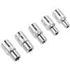 PATIKIL E4 E5 E6 E7 E8 Esterno Torx Basso Spina Set, 5pz 1/4 Cacciavite Cr-V Acciaio