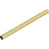 METALLIXITY Tubo in Ottone (15mm OD x 0.5mm Muro T x 200mm L) 1Pz, Tubazione Dritta - per Arredamento Casa, Macchinari, Fai da Te Artigianato
